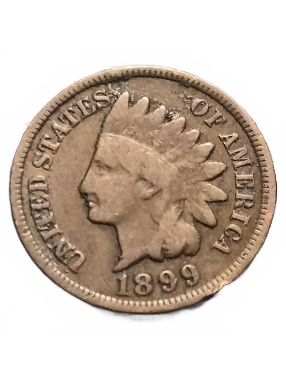 1899 Indian Head Penny Nice Coin #236